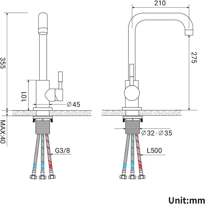Actual product image Lonheo Faucet