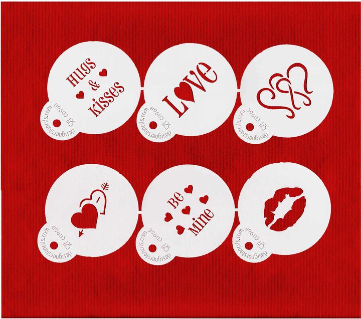 Actual product image Designer Stencils Love Stencils