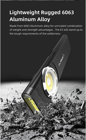 Produktbild Klarus E5 (10.60 cm, 600 lm)