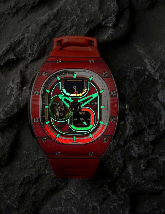 Actual product image Nubeo NB-6105-03 Viper (Power reserve display)