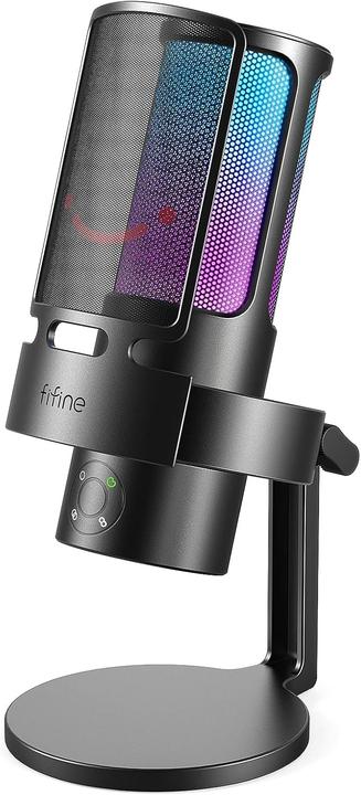 Immagine prodotto Fifine A8PLUS USB Microphone for Recording and Streaming on PC and Mac, with 3 RGB Modes