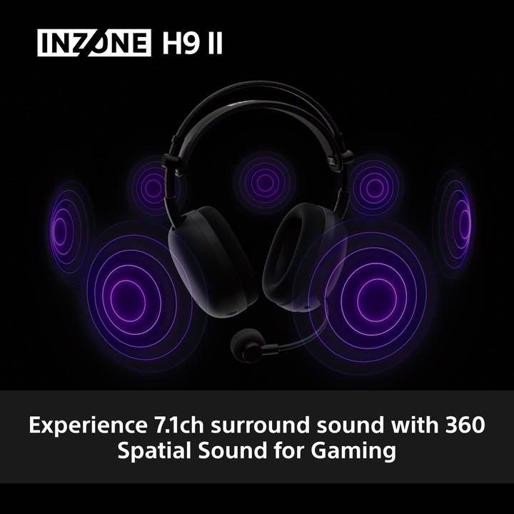 Actual product image Sony Inzone H9 II (Wireless, Cable)