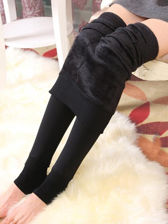 Produktbild Noya Warme Damen Winter Leggings Plüsch gefüttert (One Size) (One Size)