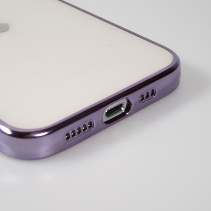 Produktbild PhoneLook Hülle Electroplate lila (Apple iPhone 13 Pro)