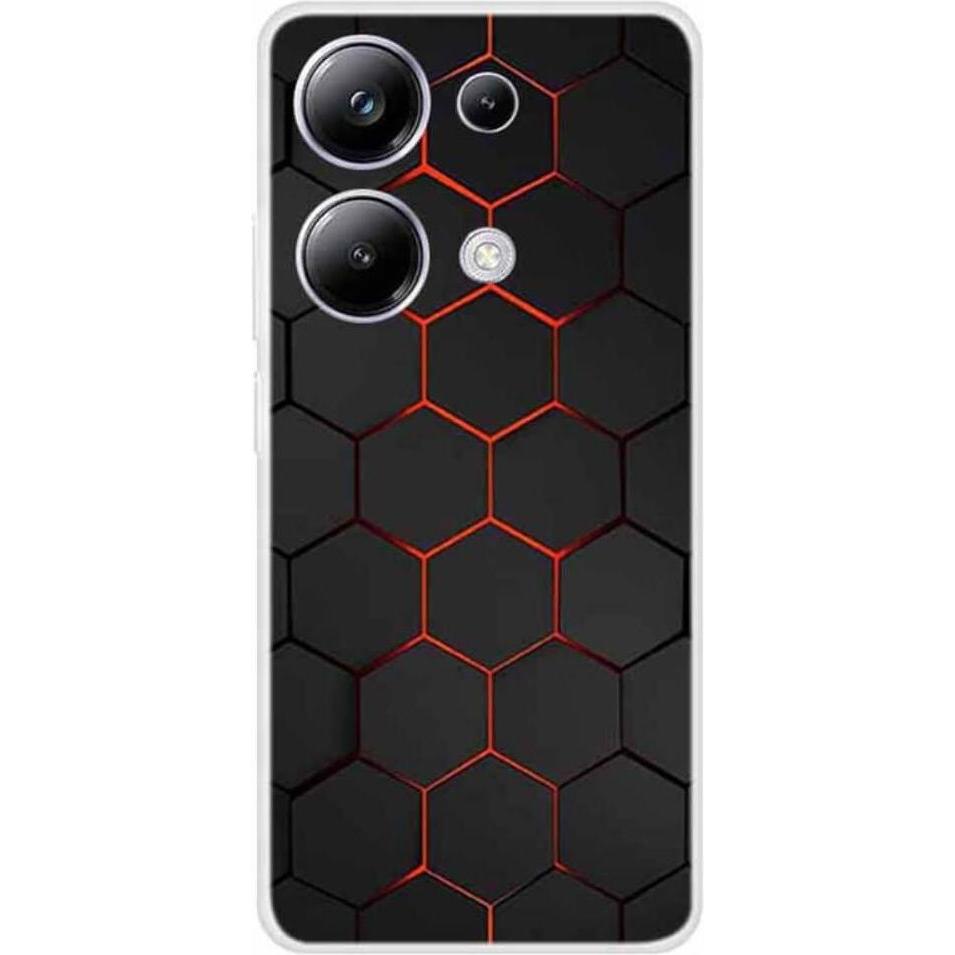 Cover-Discount Poco M6 Pro / Redmi Note 13 Pro 4G- Cover Handyhülle IMD mit stilvollem Motiv (Xiaomi Poco M6 Pro, Xiaomi...