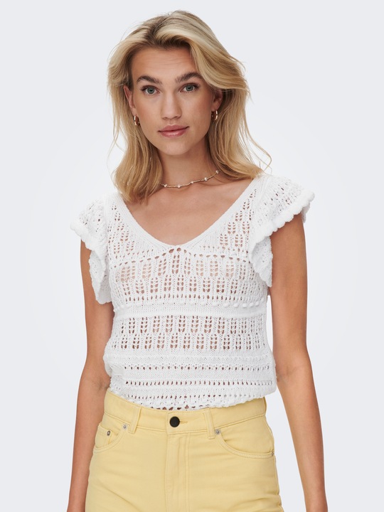 Image du produit Only Haut en tricot uni (L)
