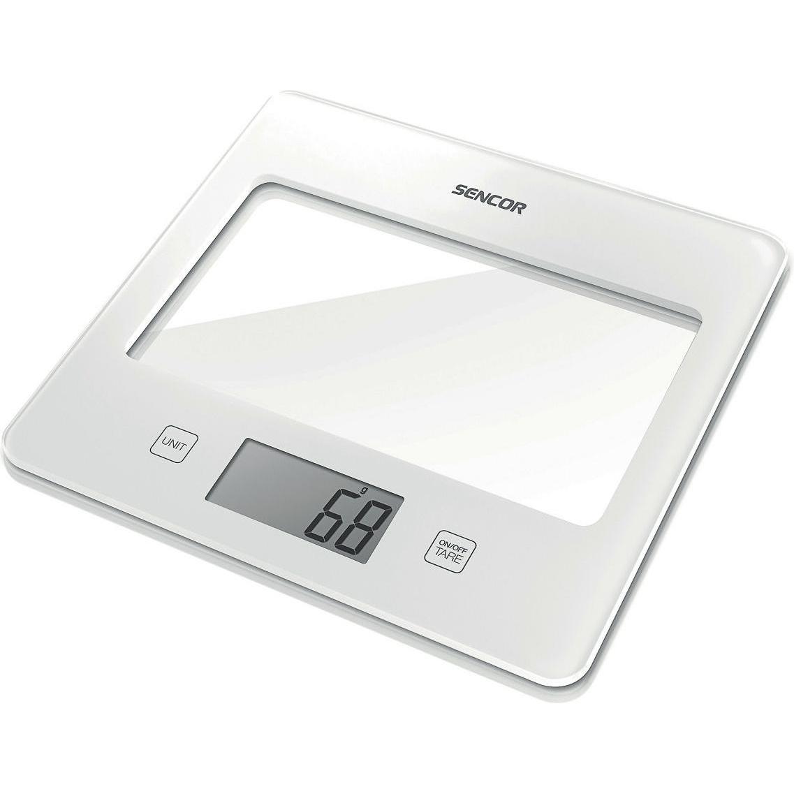 Sencor SKS5030WH kitchen scale, Bilancia da cucina, Bianco