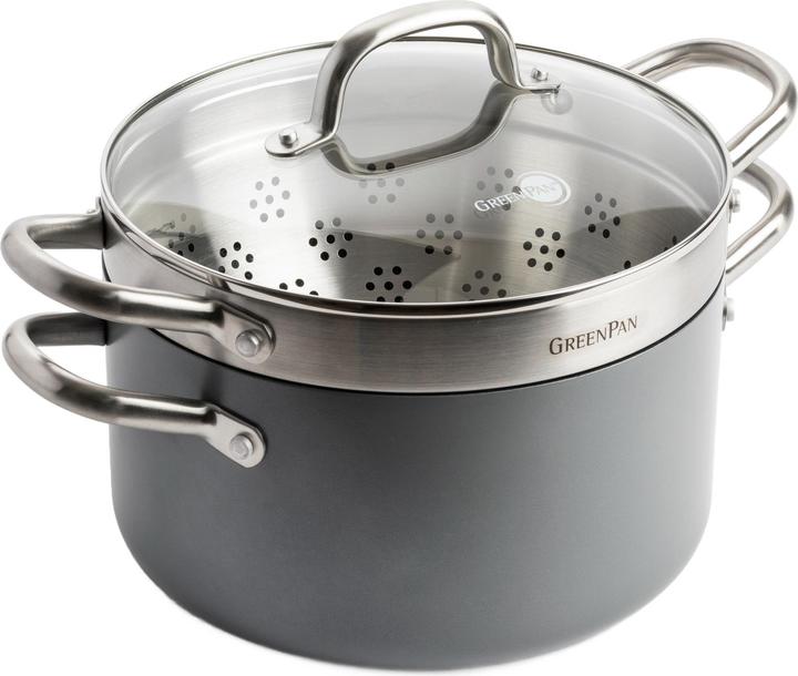 Actual product image Greenpan Mayflower Pro breakdown kit - 10 delig - PFAS-vrij (28 cm, Pan set + pot set, Aluminium)