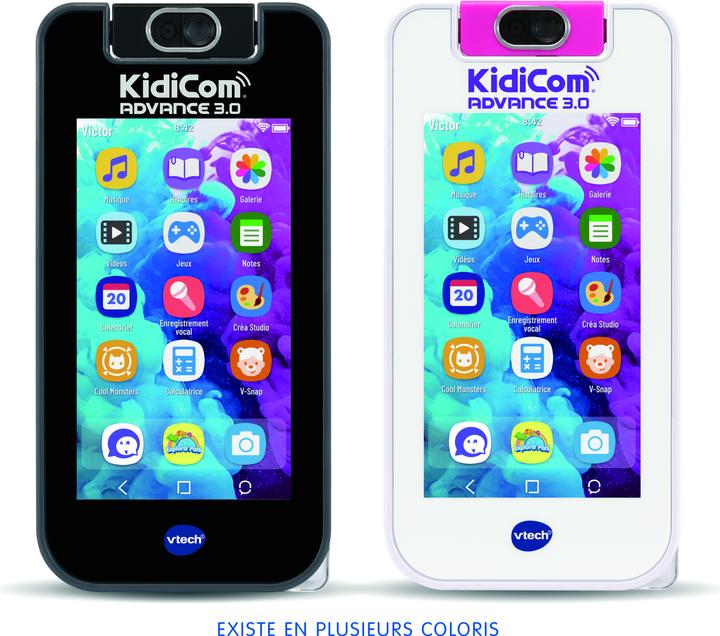 Immagine prodotto VTech KidiCom Advance 3.0 blanc /rose (Francese, 6 - 12 anni)