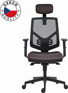 Productafbeelding Powerton ERGO TINA Ergonomische bureaustoel, grijs (44 - 53.50 cm)