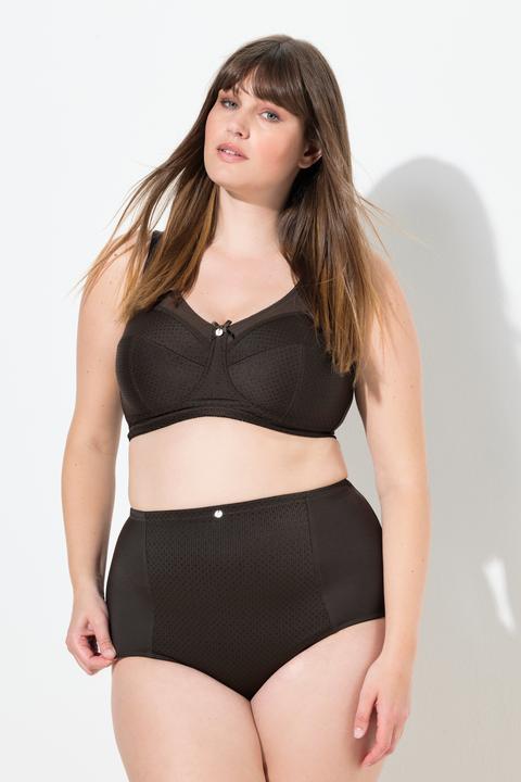 Actual product image Ulla Popken Satin Look Full Coverage Panty (46, 48, Single pack)