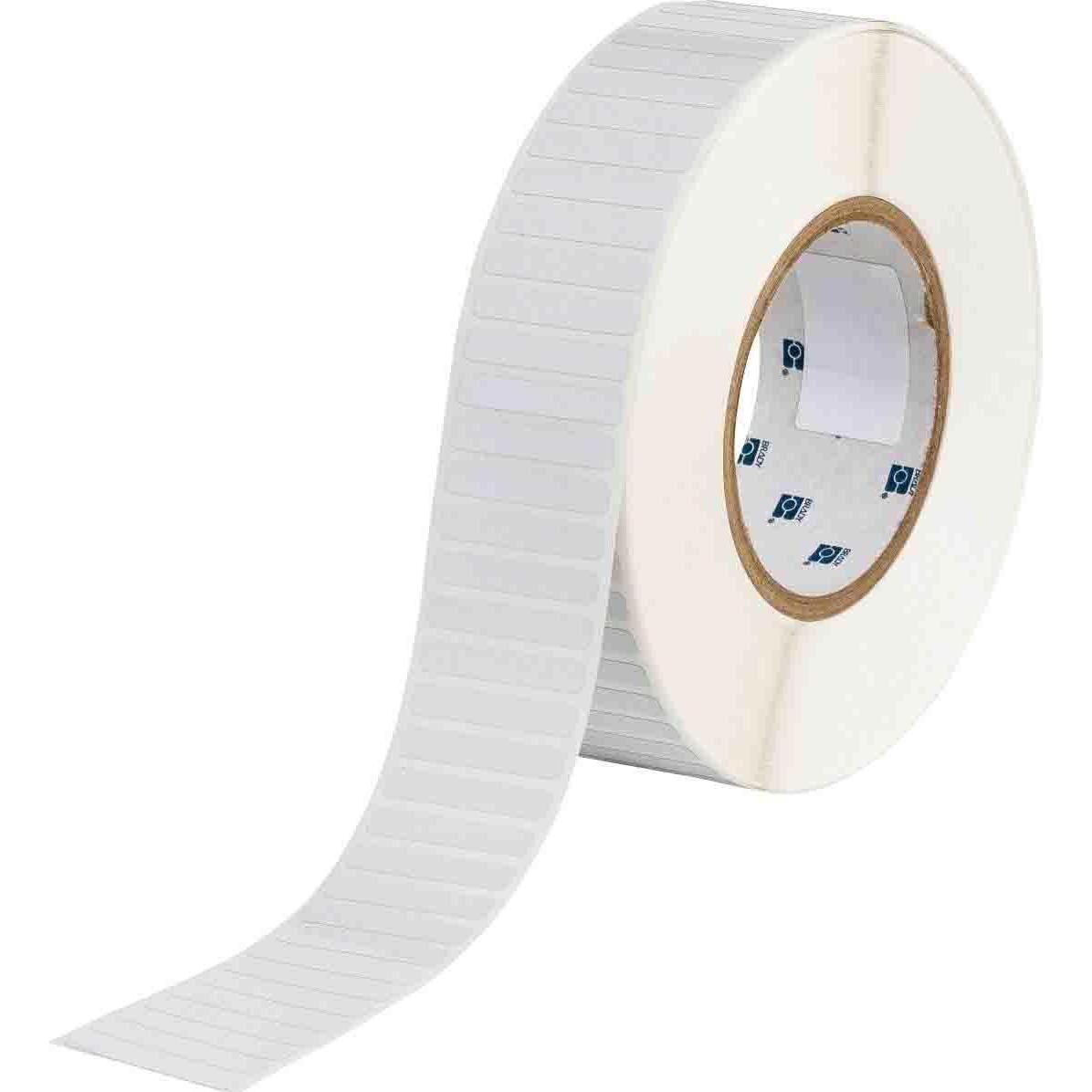 Brady, Etiketten, THT-45-718-10, Spannungsableitendes Polyimid, Weiss, glänzend, 38.10 x 6.35 mm, permanent (10