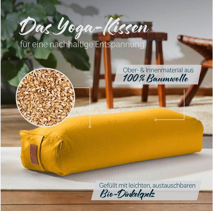 Immagine prodotto DoYourSports Cuscino yoga Bolster Paravati (13 cm)