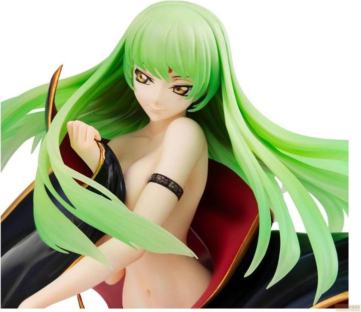 Actual product image Megahouse Code Geass Lelouch of Rebellion G.E.M. Series PVC Statue C.C. 15th Anniversary Ver. 22 cm