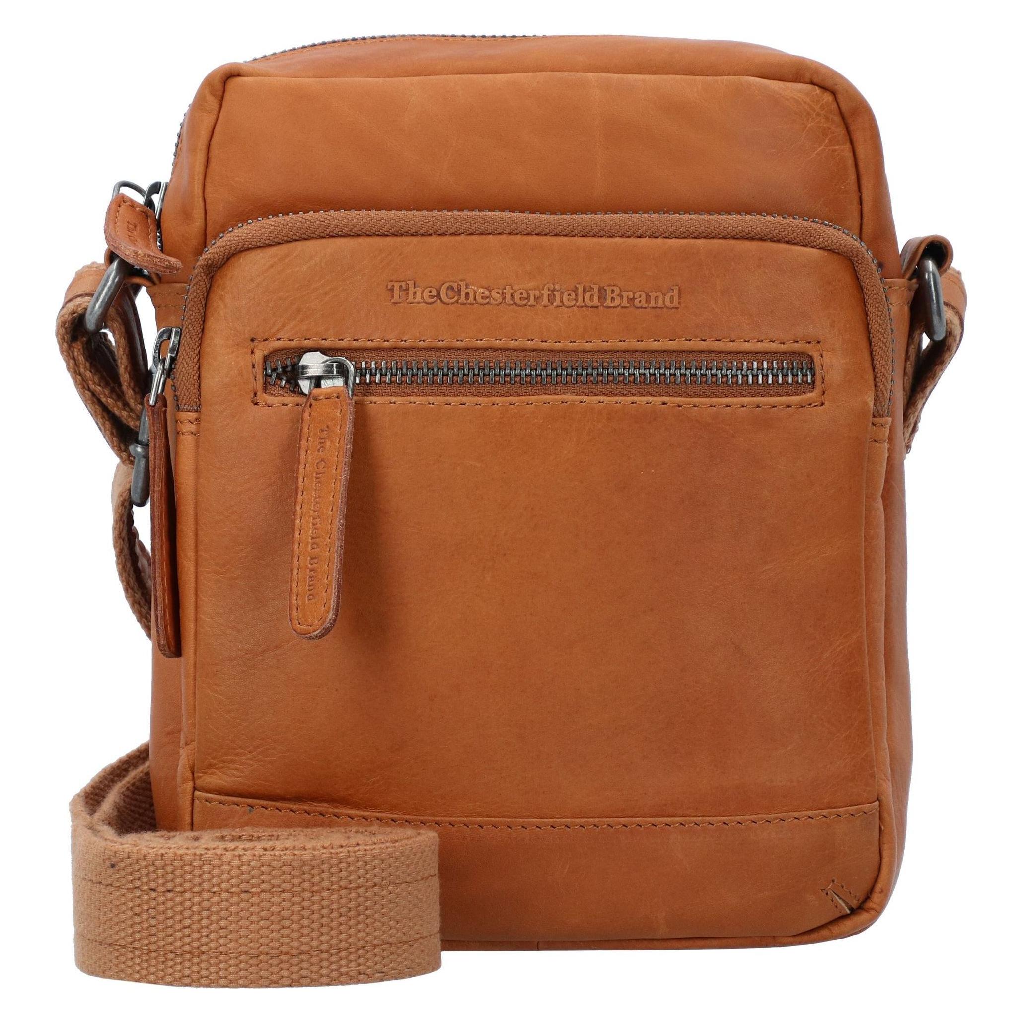 The Chesterfield Brand, Mannen, Handtas, Schoudertas Birmingham 0980, Bruin