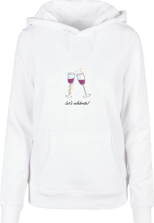 Produktbild Merchcode Ladies Lets celebrate Basic Hoody - 113243 (XS)