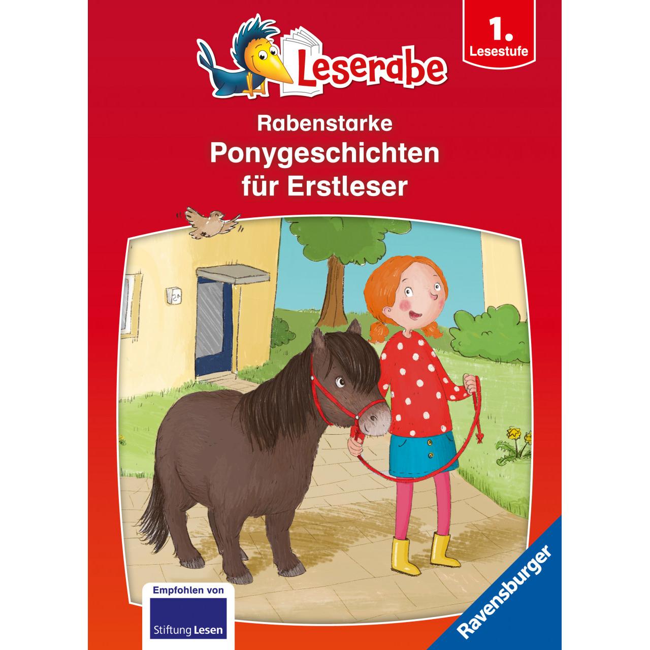 Rabenstarke Ponygeschichten für Erstleser, Kinderbücher von Julia Breitenöder, Katja Reider