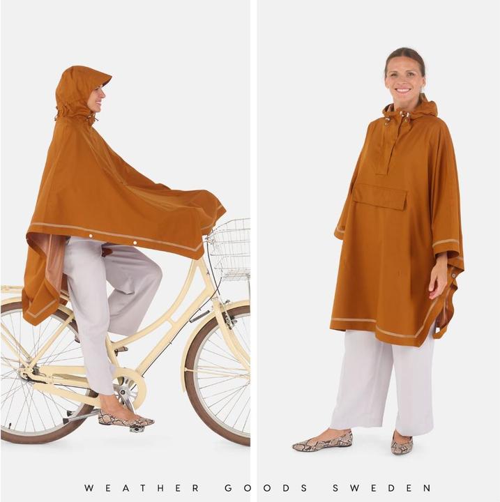 Weathergoods IMBRIS Regen-Poncho, Copper, S-M (S, M)