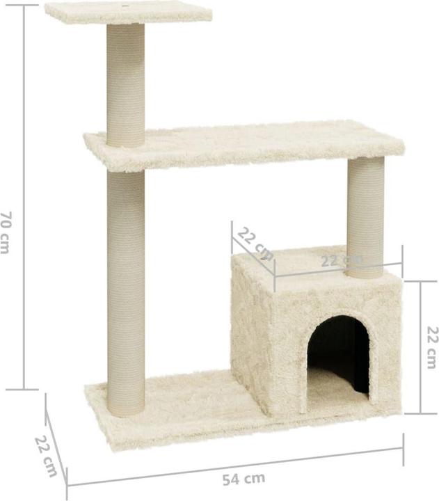 Produktbild vidaXL Gregoire (70 cm, Creme)