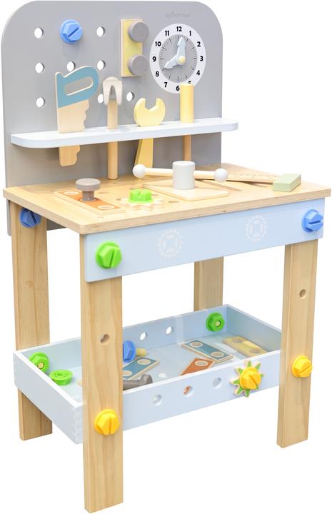 Spielmaus Werkbank 40x26,5x65 cm, 44 Teile