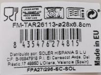 Produktbild La Mer Teller Risotto-Nudeln 28 cm Tardor Bari (28 cm)