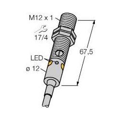 Turck Sensore ottico Scanner a riflessione diffusa M12ND W/30, Accessori di elettronica + Alloggiamento, Nero