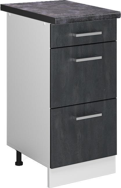 Anthrazit, Schwarz, Schwarz Beton, Weiss