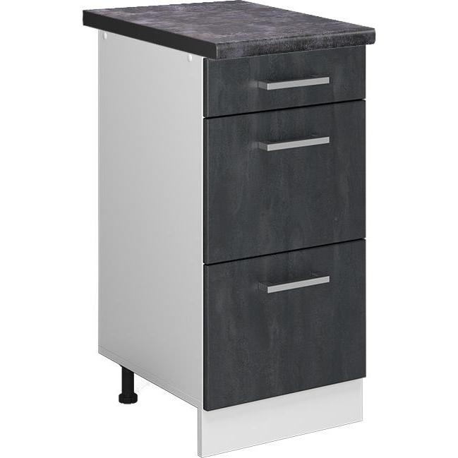 Vicco, Regal, Küchenschrank mit Schublade R-Line