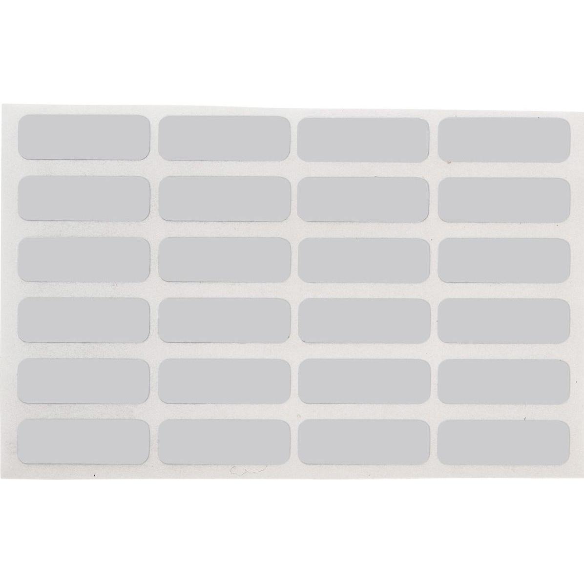 Thumbnail - Brady, Etiketten, THT-1-428-10, metallisierter Polyester, 19.05 x 6.35 mm, permanent, 4-bahnig (10000 E.)