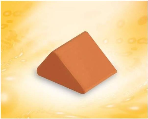 Actual product image teifoc Triangle Small Red