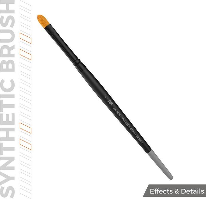 Produktbild AK Interactive Ak Synthetic Brush - Filbert 6 (6 mm)