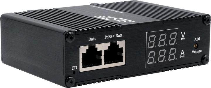 Actual product image Exsys Industrial PoE++ Gigabit Splitter 50W (802.3af (PoE), 802.3at (PoE+), 802.3bt (PoE++), 50 W)
