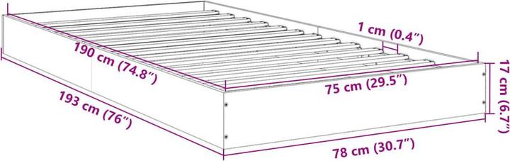 Actual product image vidaXL Kees (75 x 190 cm)