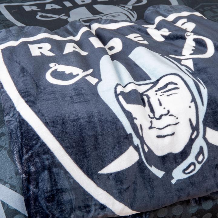 Image du produit NFL Couverture Raiders Wellsoft (200 x 150 cm)