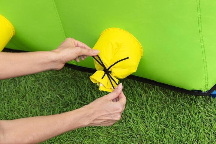 Produktbild Bestway Inflatable Water Park Pool 435x286x267cm + 5 Years Garden 53478