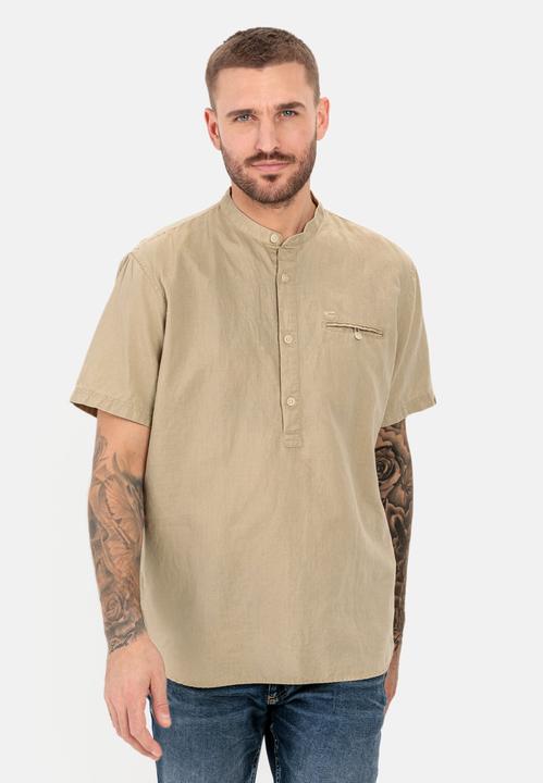 Immagine prodotto Camel Active Camicia a maniche corte in misto lino e cotone (XXL)