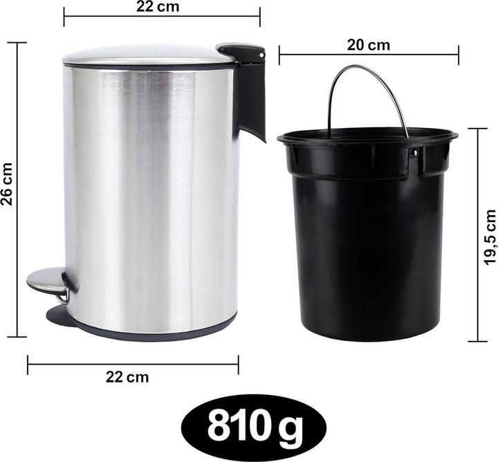 Produktbild Badiona Kosmetikeimer (5 l)