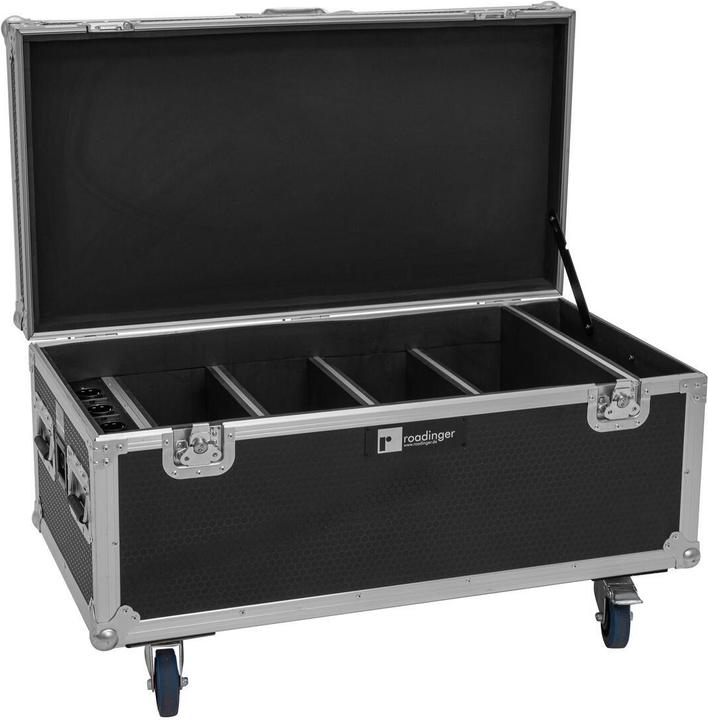 Actual product image Eurolite Set 4x AKKU Multiflood IP 8x10W RGBW Wash CRMX + Case with charging function (LED)