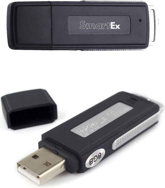 Produktbild Smartex Digitales Mini-Diktiergerät mit USB-Funktion (8 GB)