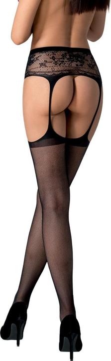 Produktbild Passion S028 Medias Con Liguero Negro Talla Unica (One Size, Einzelpack)