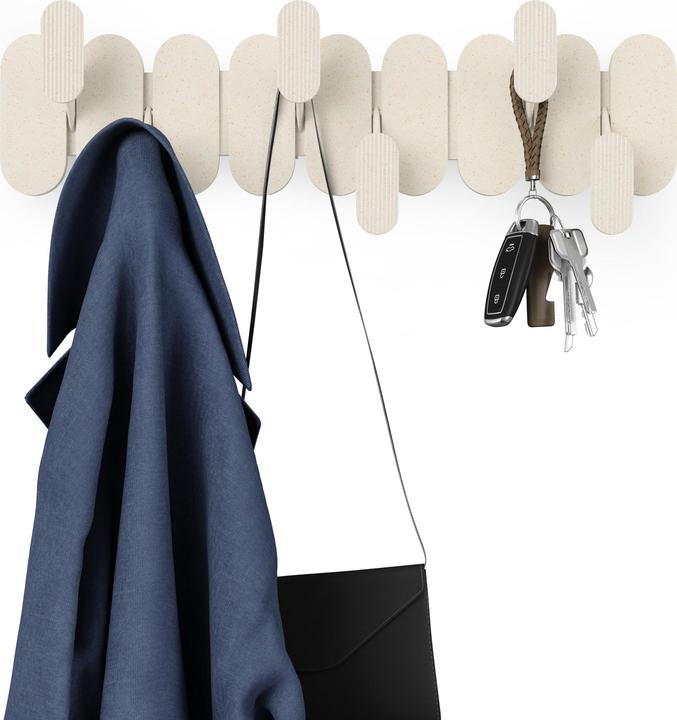 Actual product image Umbra Tempo 6 Hook Sand