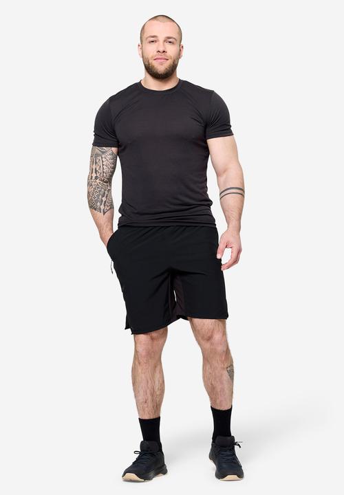 Immagine prodotto Domyos T-Shirt Herren Crosstraining atmungsaktiv Slim - schwarz (S)