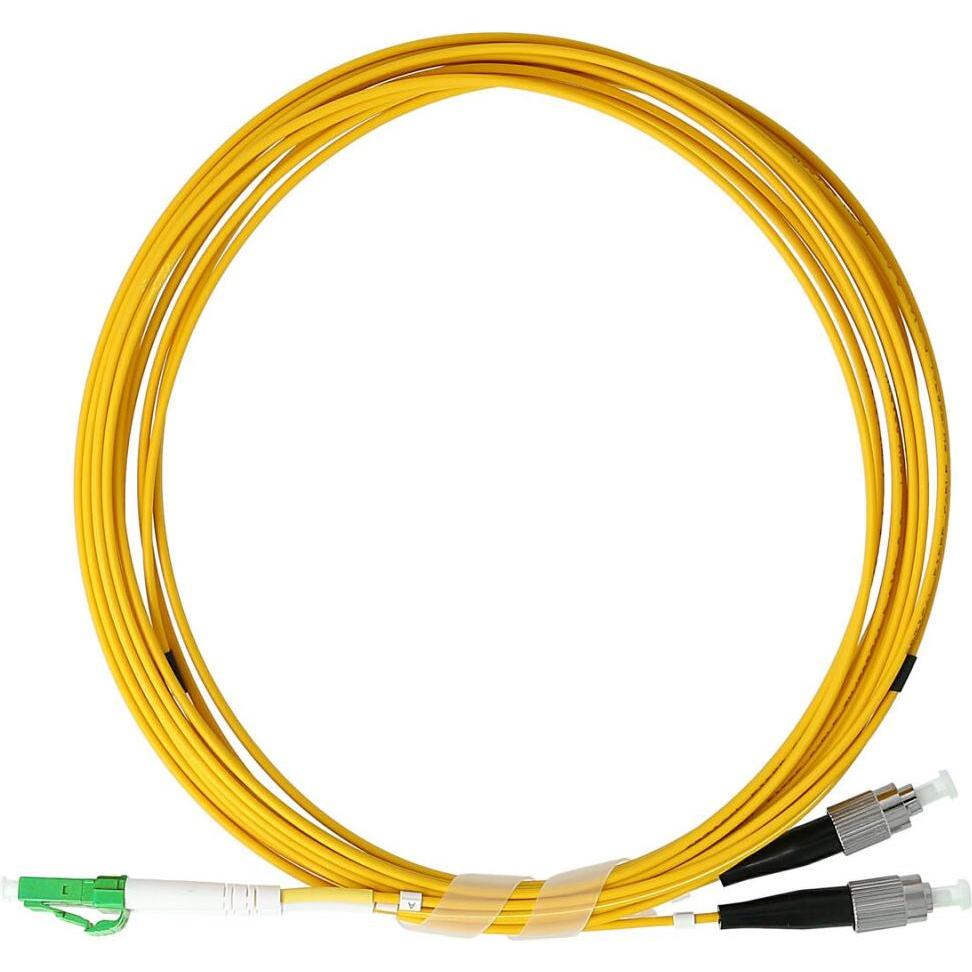 BlueOptics Duplex LWL Patchkabel LC-APC/FC-UPC Singlemode 2 Meter (U/UTP, CAT6e, 2 m), Netzwerkkabel