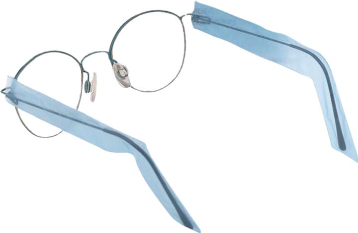 Actual product image Fripac Eyeglass temple protection bag