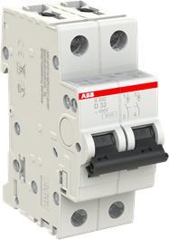 Produktbild ABB S202-D32 Sicherungsautomat D-Char., 6 2CDS252001R0321