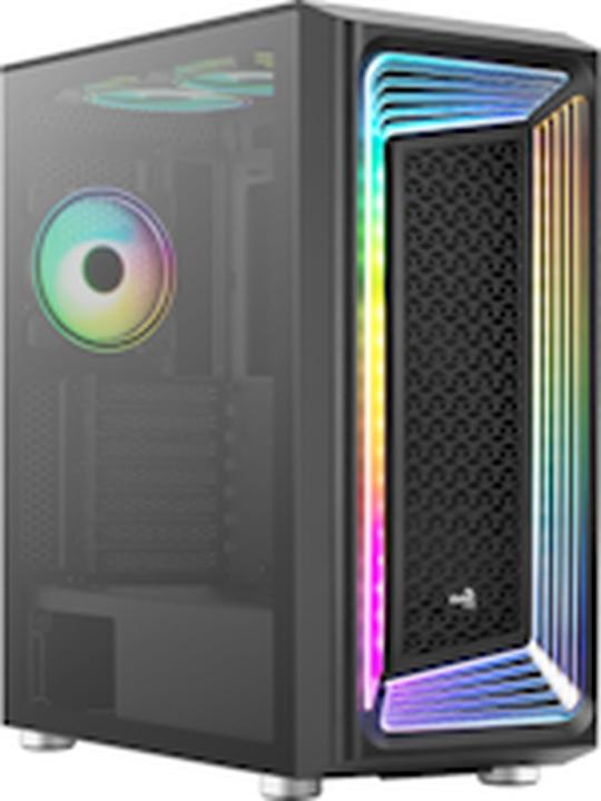 Actual product image AeroCool Go Midi Interstellar MicroATX/ATX/MiniITX ARGB/TG (ATX, Mini-ITX, mATX)