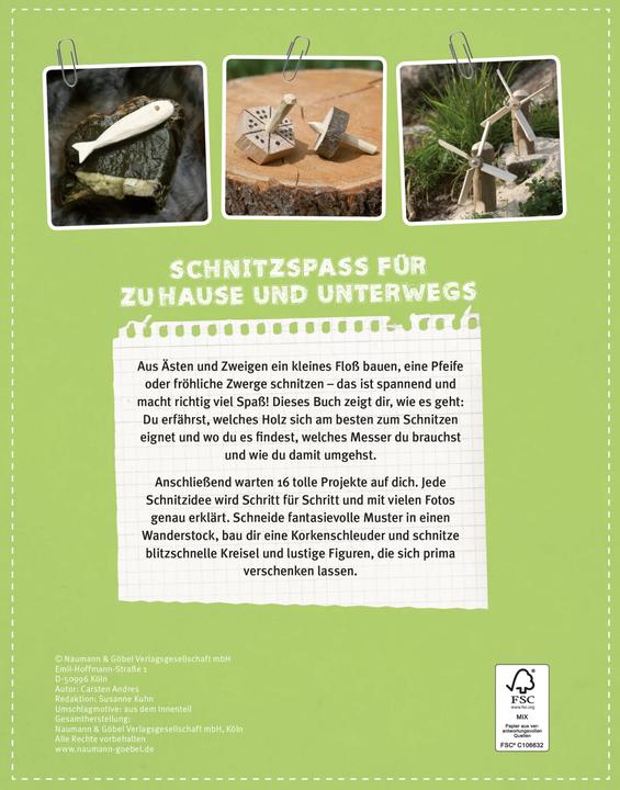 Produktbild Tolle Schnitzereien (Deutsch, Carsten Andres, 2017)