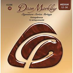 Dean Markley D.Markley 2206 V.Bronze Acoustic M 12St. (12 x), Saiten