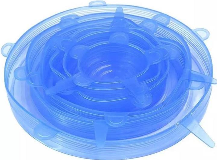 Image du produit Homava Couverture alimentaire en silicone (6 pièces) (6 x)