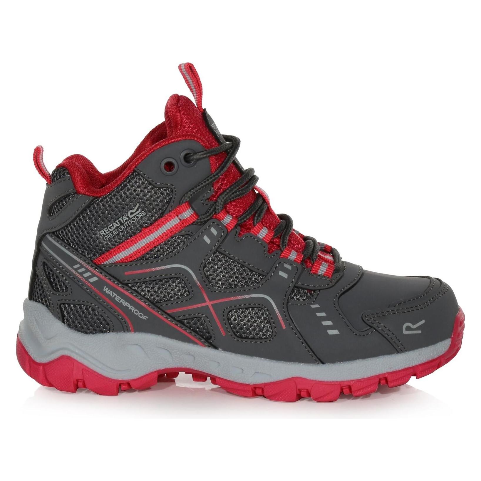 Regatta, Unisex, Wanderschuhe, Vendeavour Junior (28), Pink, Grau